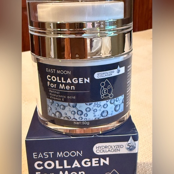 Collagen for Men Hydrolyzed Collagen Retinal
Hyaluronic Acid
Vitamin E 
50g - Picture 6 of 9